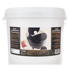 Chocolate flavoured thermostable filling, 12 kg